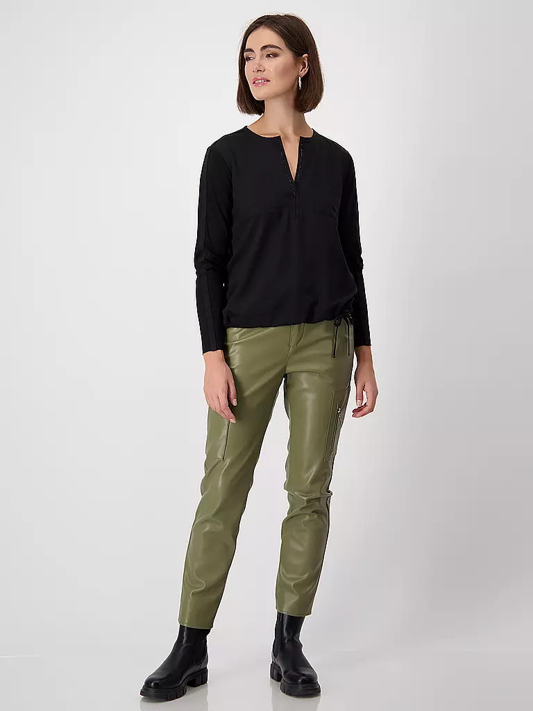 MONARI | Blusa-camicia | Nero