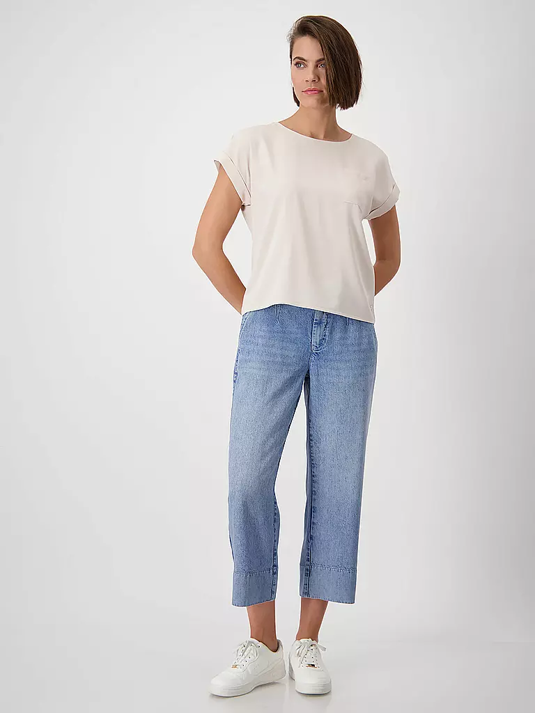 MONARI | Blusa-camicia | Beige