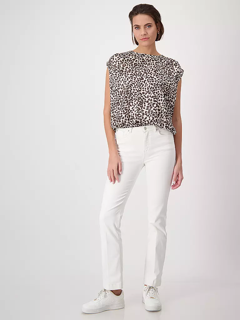 MONARI | Blusa-camicia | Beige