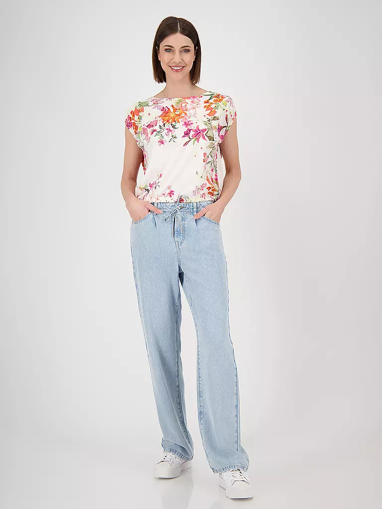 MONARI | Blusa-camicia | Crema