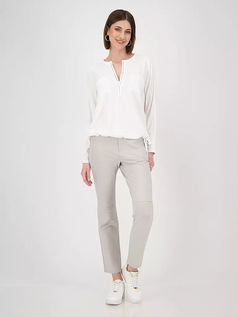 MONARI | Blusa-camicia | Crema