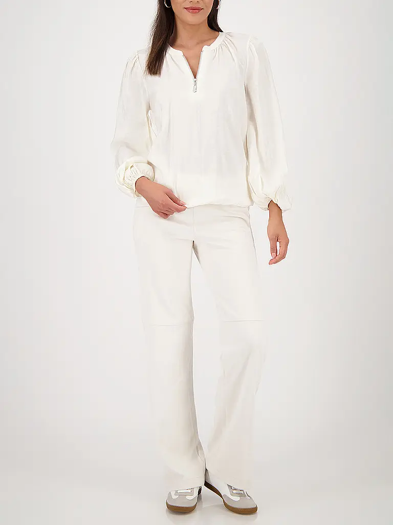 MONARI | Blusa-camicia | Crema