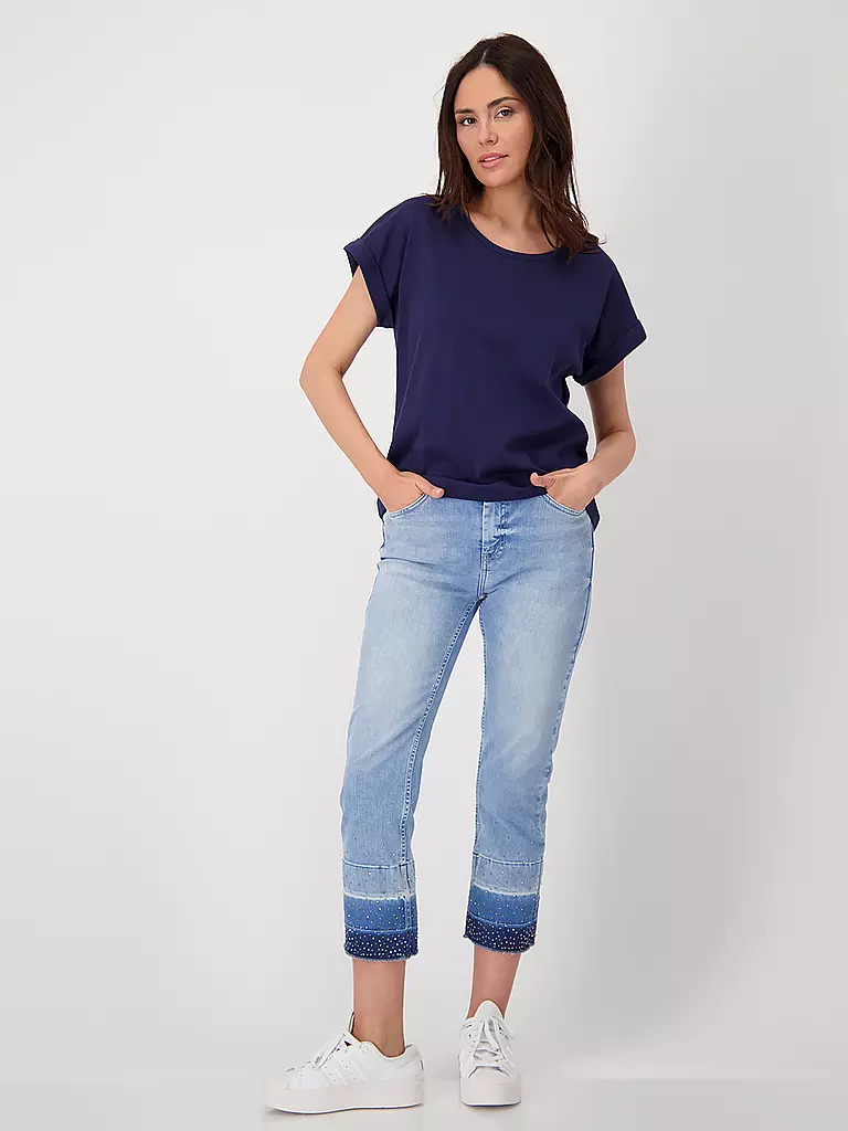 MONARI | Blusa-camicia | Blu scuro
