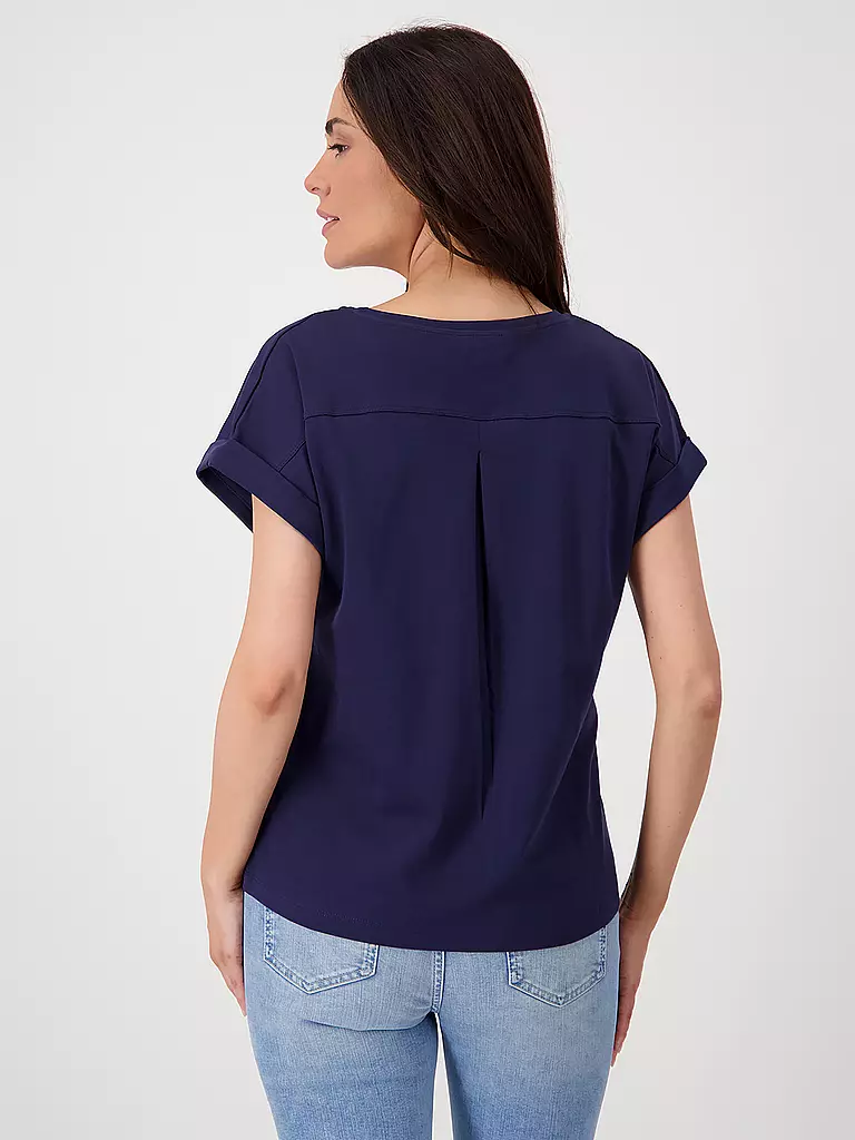 MONARI | Blusa-camicia | Blu scuro
