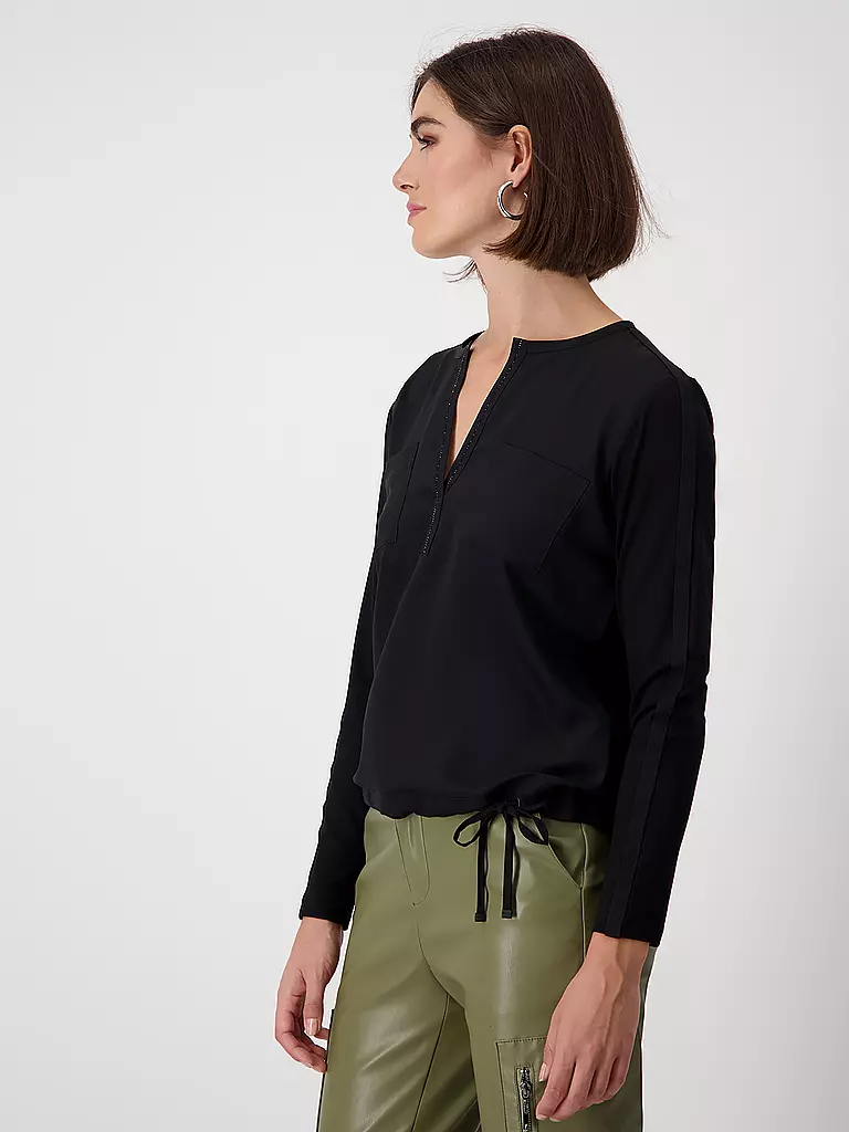 MONARI | Blusa-camicia | Nero