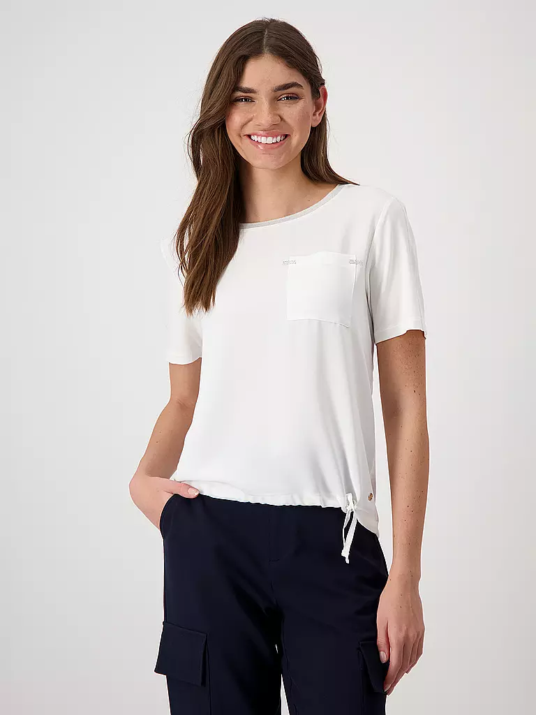 MONARI | Blusa-camicia | Crema