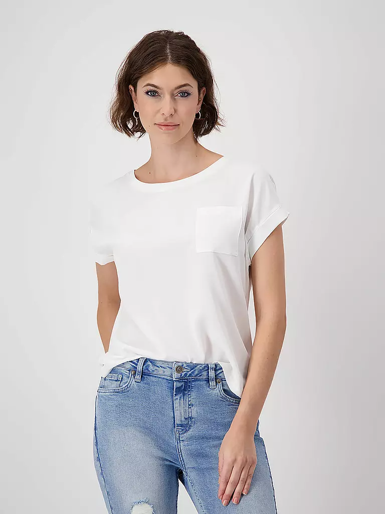 MONARI | Blusa-camicia | Crema
