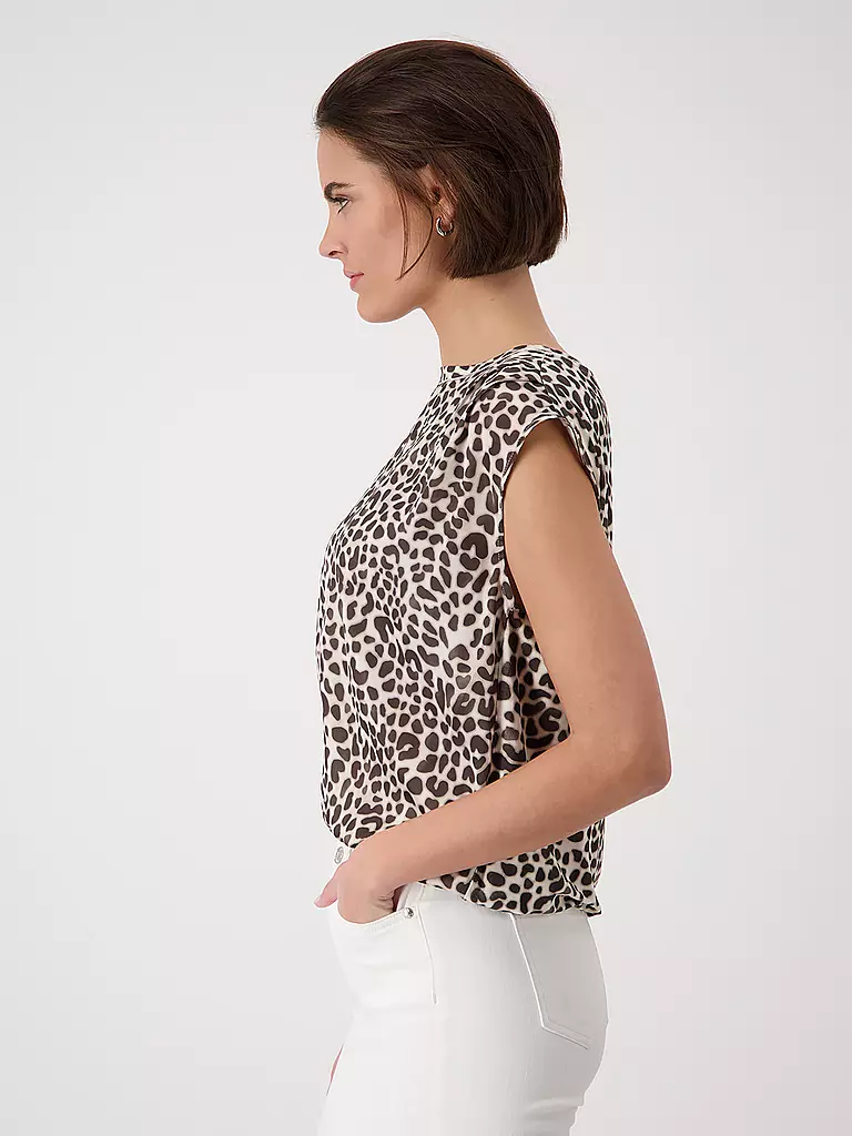 MONARI | Blusa-camicia | Beige