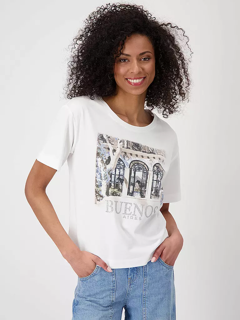 MONARI | Blusa-camicia | Crema