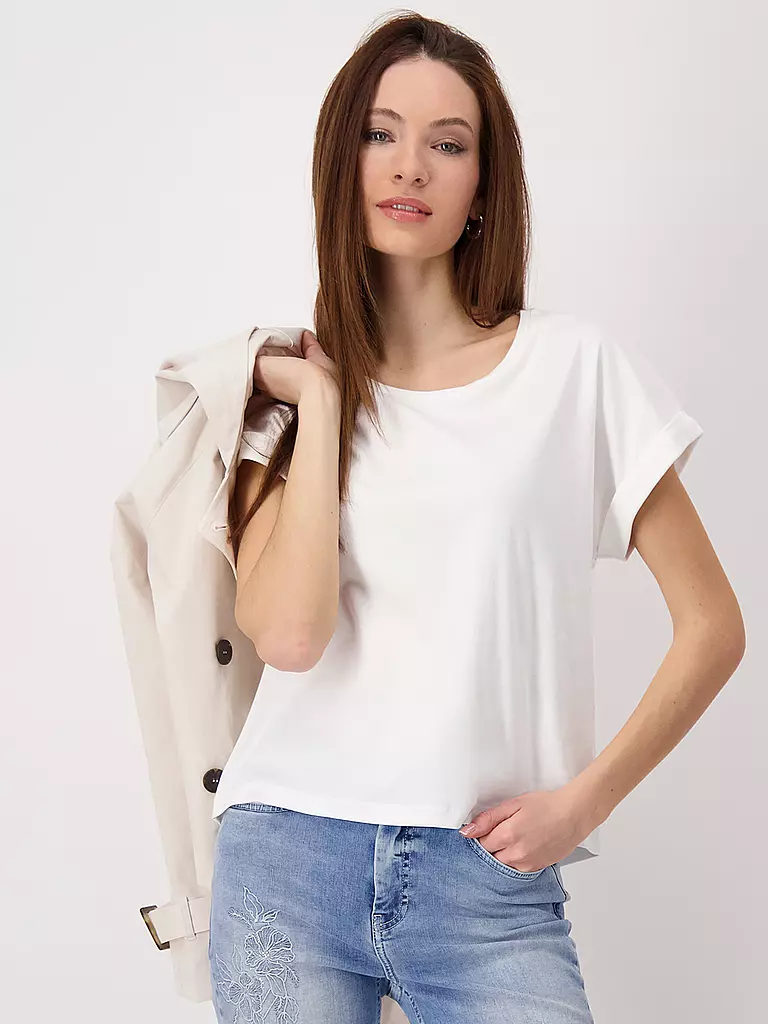 MONARI | Blusa-camicia | Crema