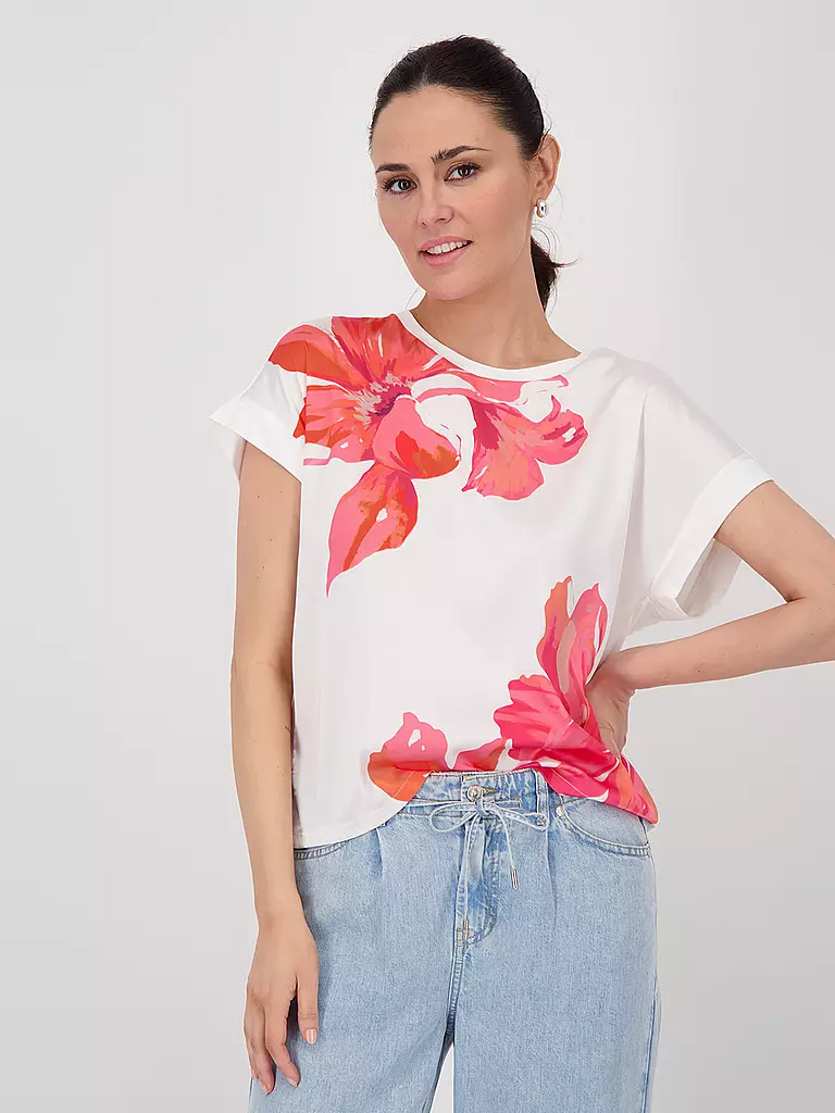 MONARI | Blusa-camicia | Crema