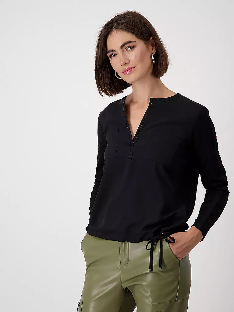 MONARI | Blusa-camicia | Nero