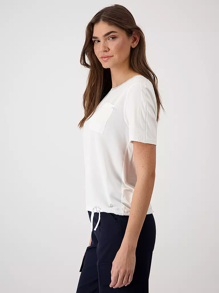 MONARI | Blusa-camicia | Crema