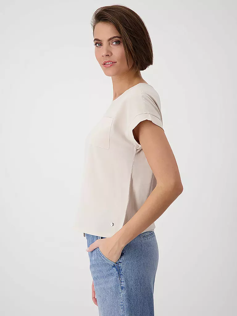MONARI | Blusa-camicia | Beige