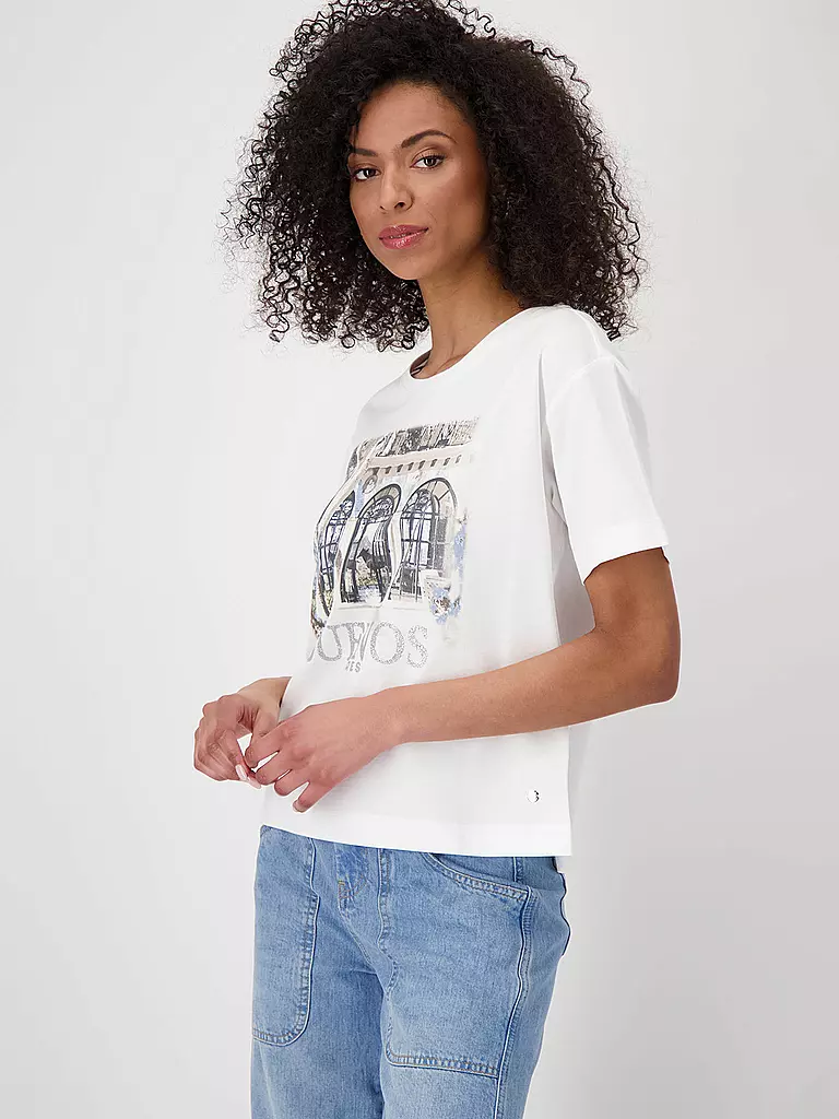 MONARI | Blusa-camicia | Crema