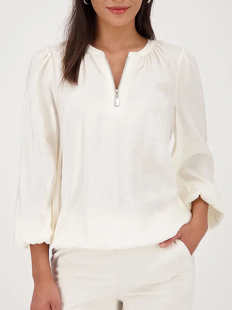 MONARI | Blusa-camicia | Crema