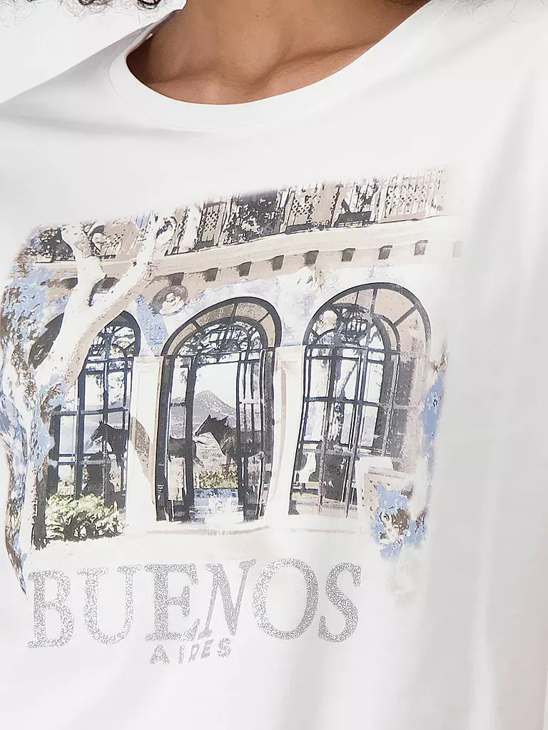 MONARI | Blusa-camicia | Crema