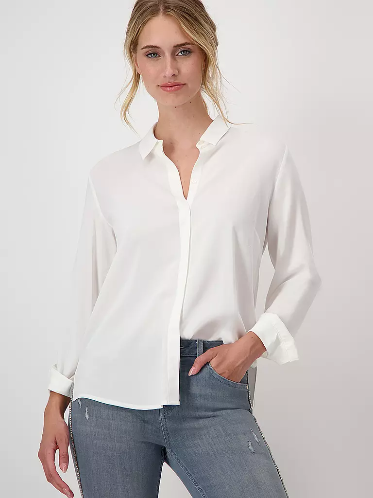 MONARI | Bluse | Crema