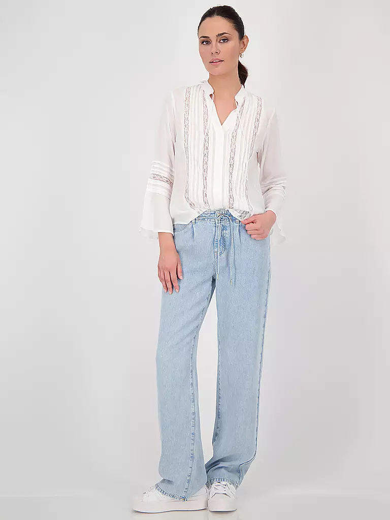 MONARI | Bluse | Crema