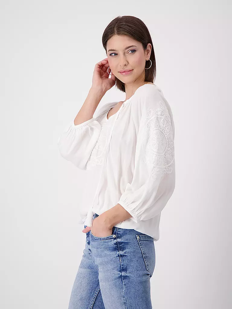 MONARI | Bluse | Bianco