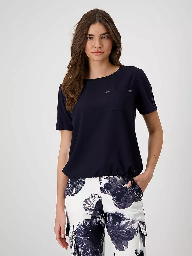 MONARI | Blusenshirt  | Blu scuro