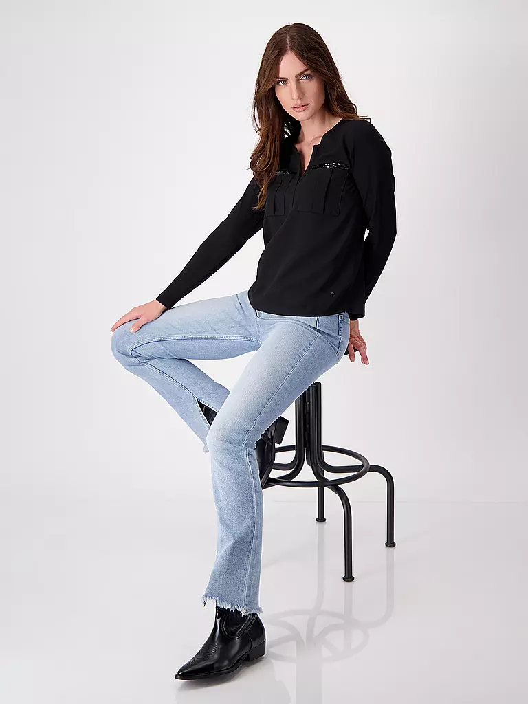 MONARI | Blusenshirt | Nero