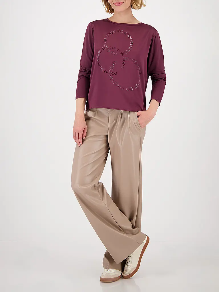 MONARI | Blusenshirt | Rosso scuro