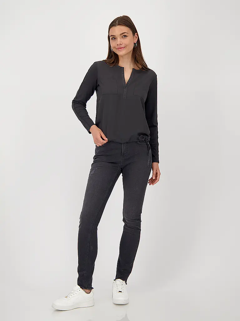 MONARI | Blusenshirt | Nero