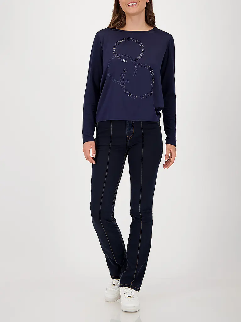 MONARI | Blusenshirt | Blu scuro