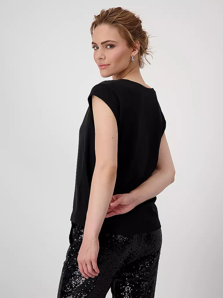 MONARI | Blusenshirt | Nero