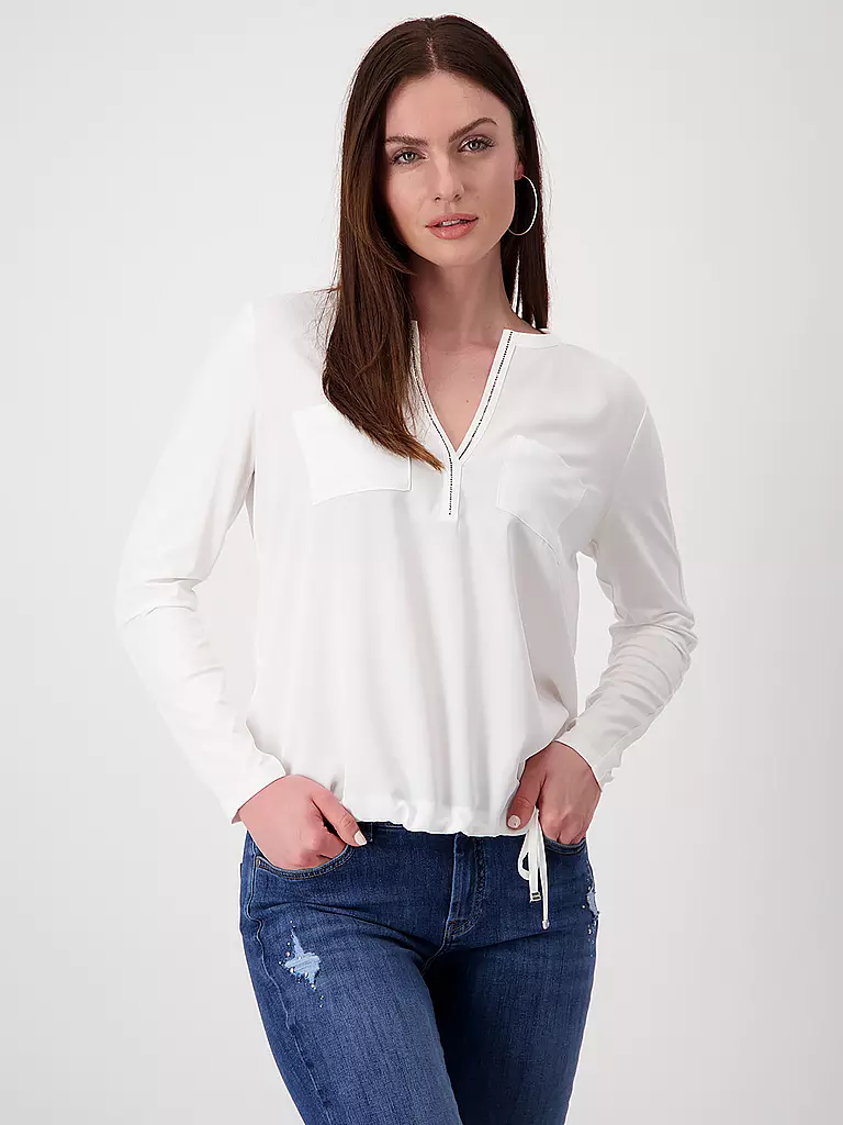 MONARI | Blusenshirt | Crema