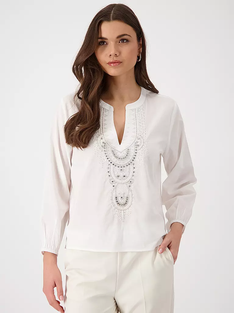 MONARI | Blusenshirt | Crema