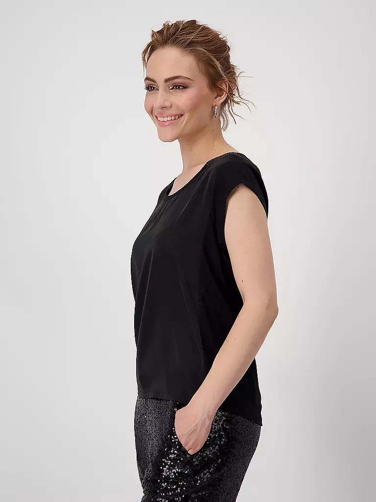 MONARI | Blusenshirt | Nero