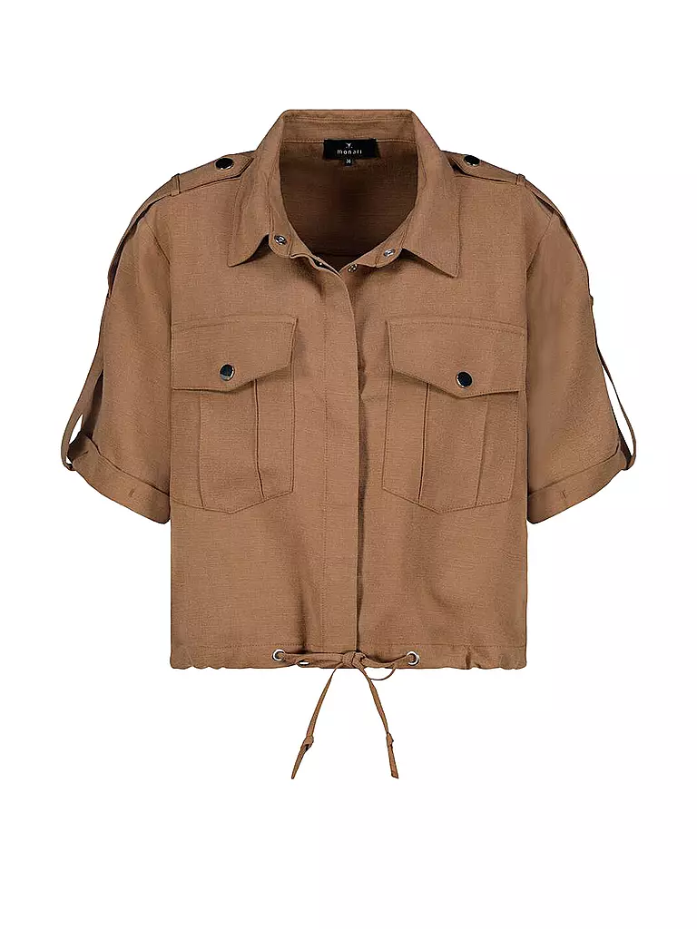 MONARI | Camicetta a camicia | Cammello