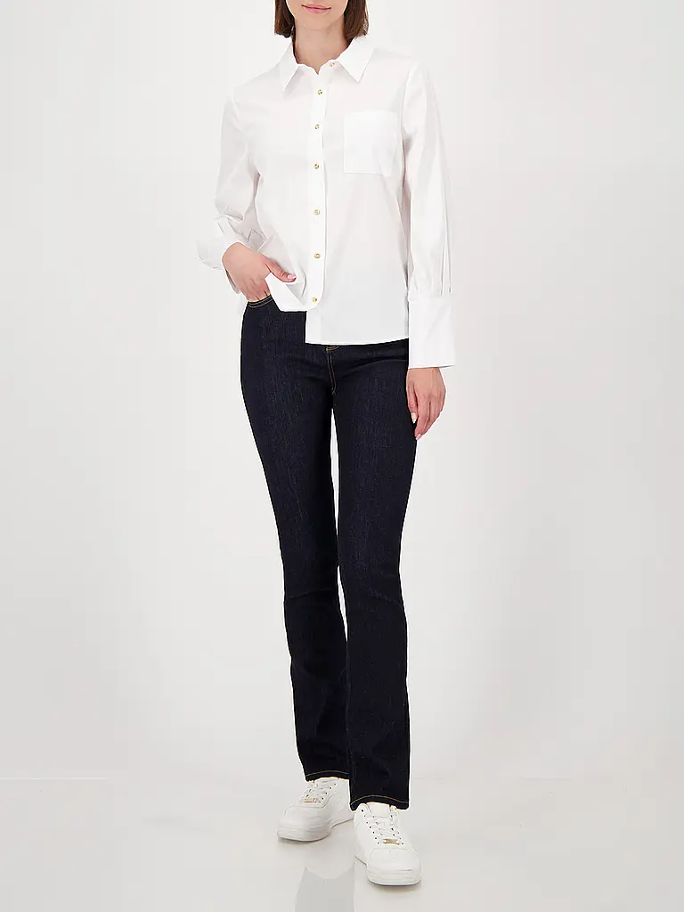 MONARI | Camicetta a camicia | Bianco