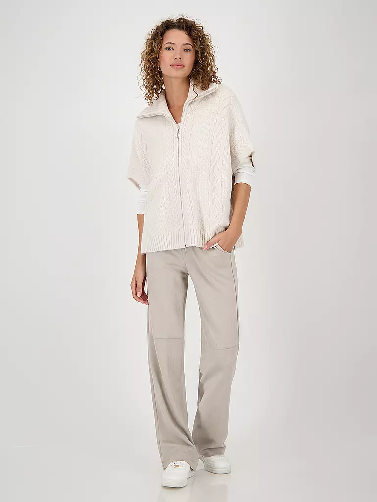 MONARI | Cape - Poncho | Crema