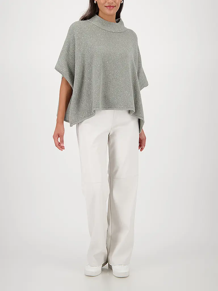 MONARI | Cape - Poncho | Oliva