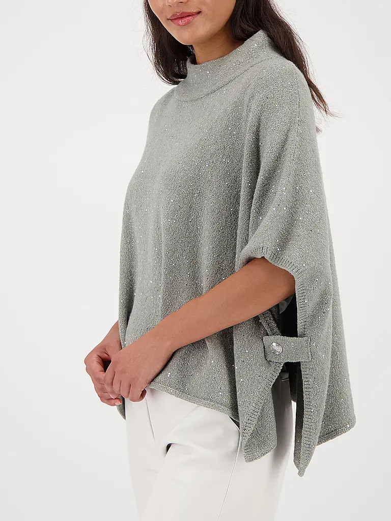 MONARI | Cape - Poncho | Oliva
