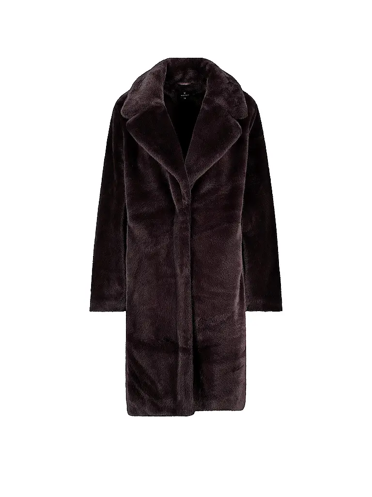 MONARI | Cappotto in pelliccia sintetica | Marrone