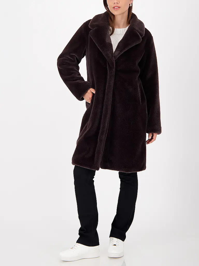 MONARI | Cappotto in pelliccia sintetica | 