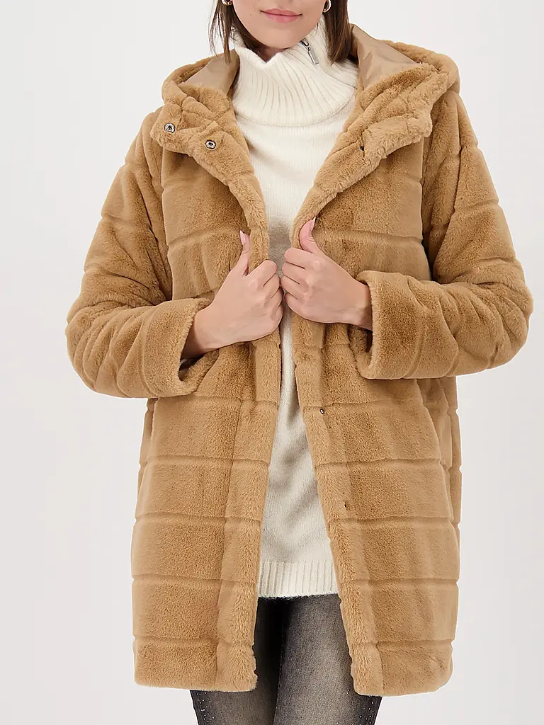 MONARI | Cappotto in pelliccia sintetica | 