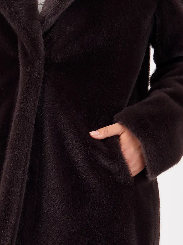 MONARI | Cappotto in pelliccia sintetica | 