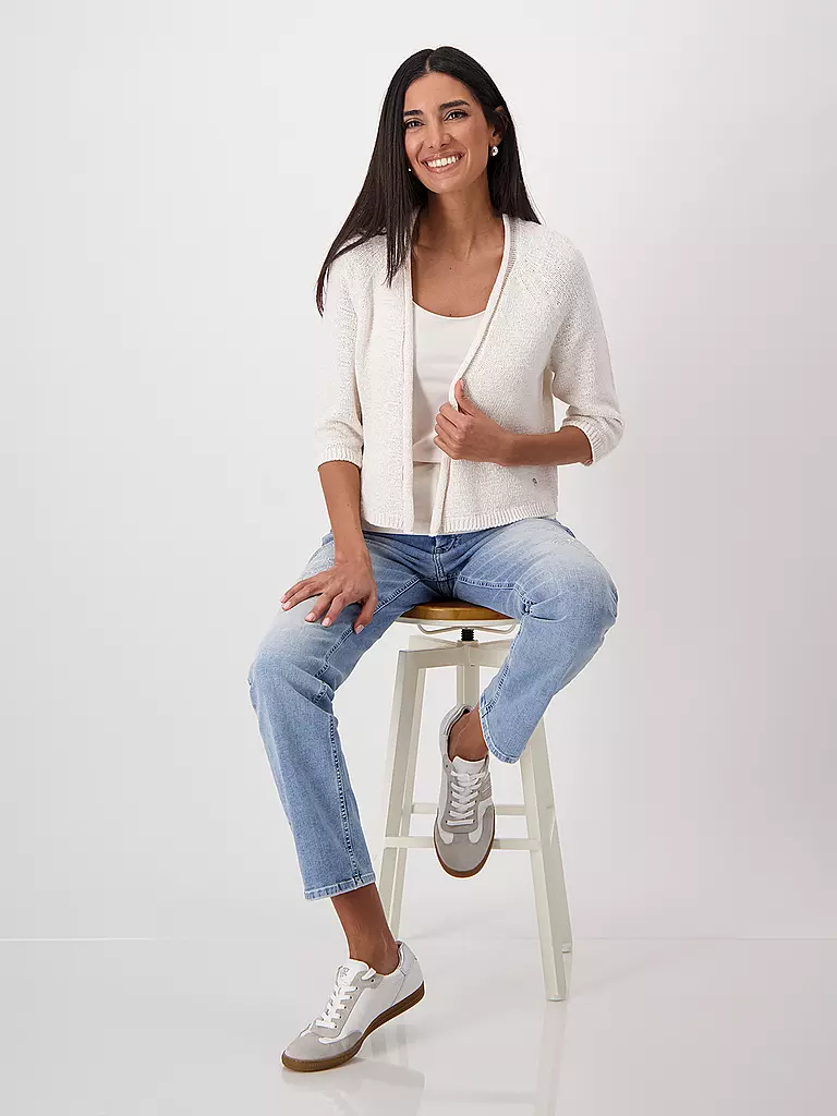 MONARI | Cardigan | Crema