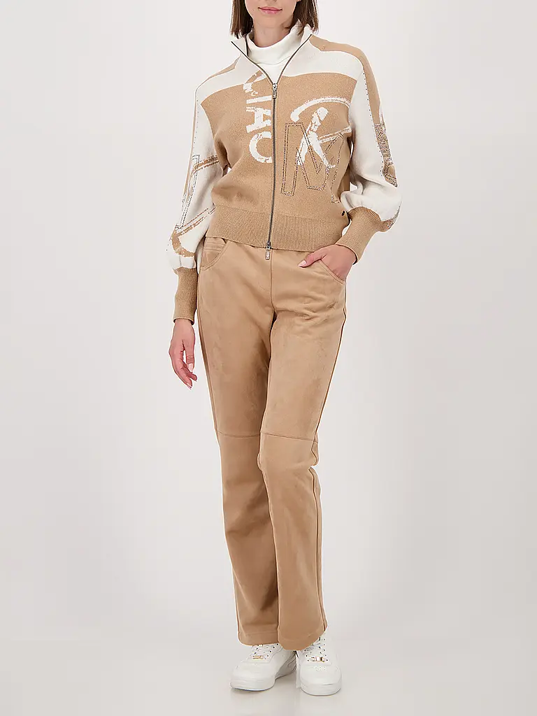 MONARI | Cardigan | Senape