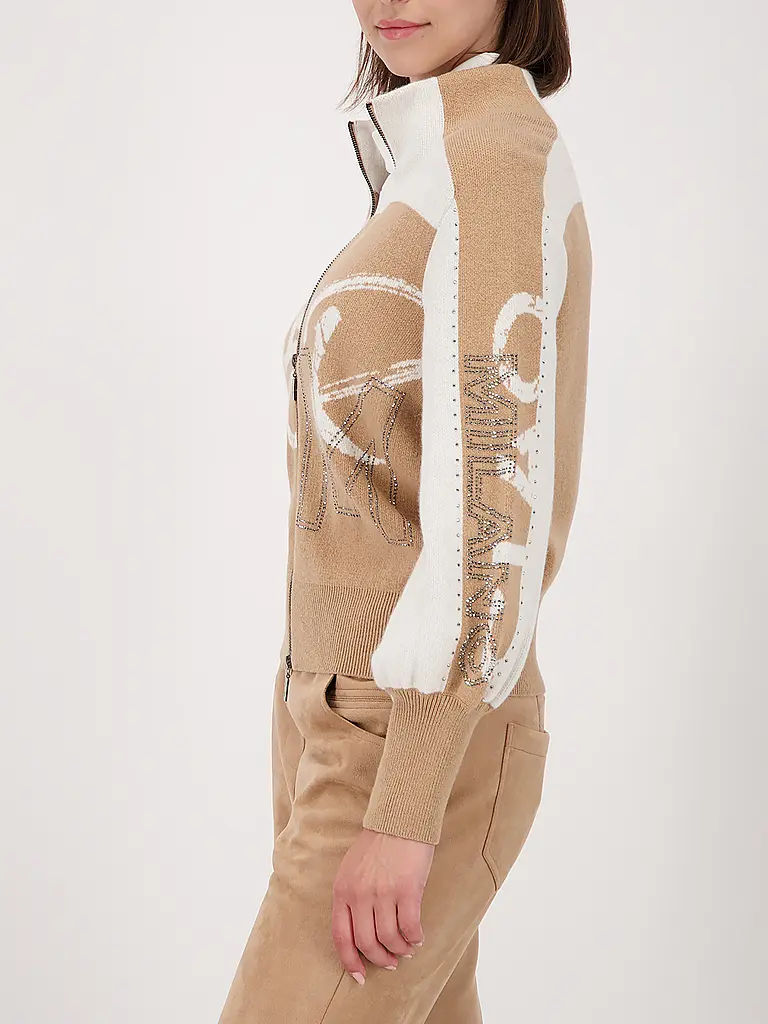 MONARI | Cardigan | Senape