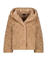 MONARI | Giacca effetto pelliccia | Marrone chiaro