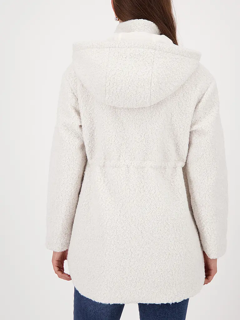 MONARI | Giacca in pelliccia sintetica | Crema