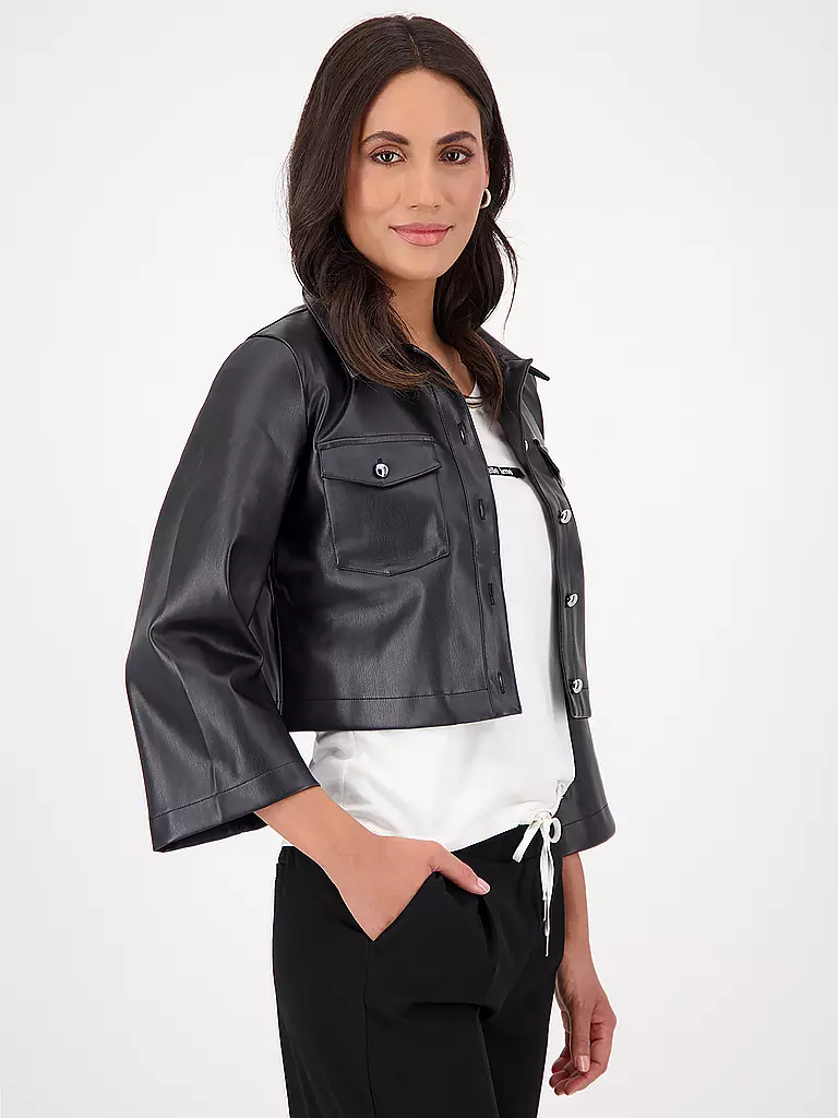 MONARI | Giacca in similpelle | 