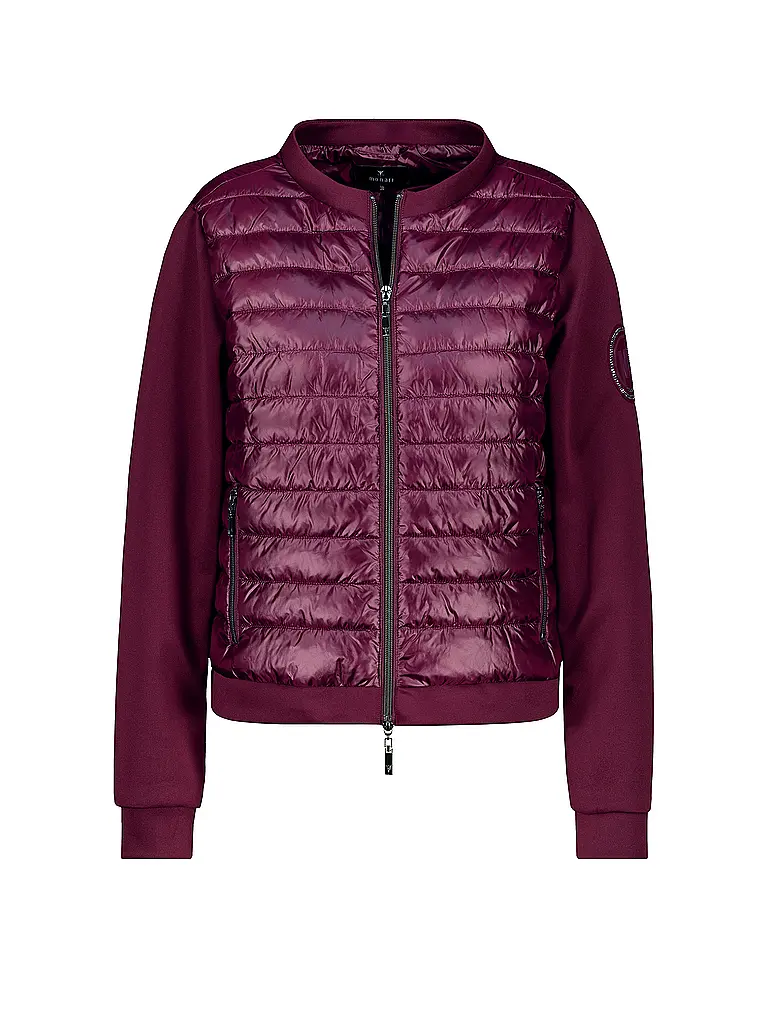 MONARI | Giacca trapuntata leggera | Rosso scuro