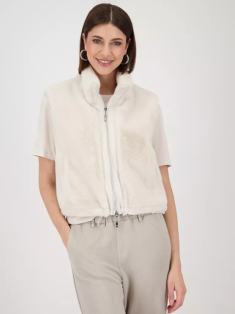 MONARI | Gilet effetto pelliccia | 